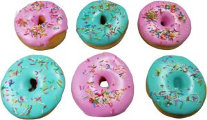 donas de colores