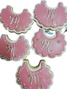 galleta decorada babero