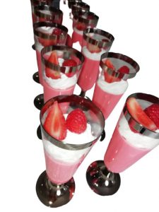 Mousse de fresa