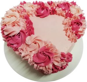pastel corazón