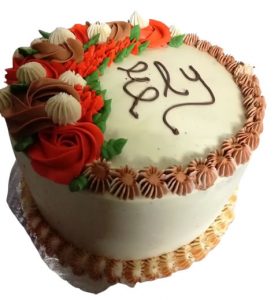 pastel personalizado cake flores