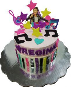 pastel personalizado musical
