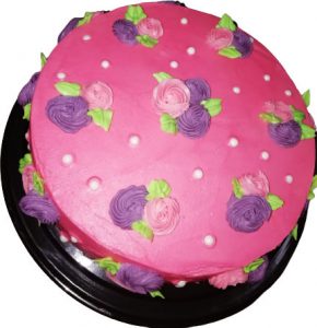 Pastel floral.