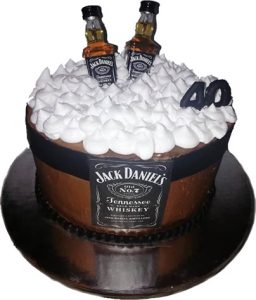 Pastel Jack Daniels.